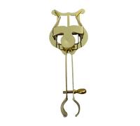 Dickly Universal Clarinet Lyre Music Holder for Marching Band Use, Gold