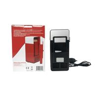 Dickly Usb Mini Refrigerator Portable Mini Fridge Beverage Warmer Desktop Cooling Warming Unit Usb Powered Compact Can Chiller For Computer Usb Or Power Bank
