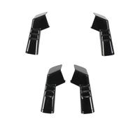 Dickly Vehicle Drainage Channel Gutter Cover Extension Outlet Guide Diverter Sleevedrainage Protector Angled Flared Design Suitable for rv Maintenance Trailer Storage car Washing Road Trips, Black