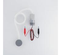 Dickly Vehicle Pump Portable Aerator Air Pump Copper Easy Setup Tool Installation suitable for transporting live fish, 528 square pump bottom cover - with single air stone + air tube