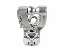 Dickly Vehicle Towing Hook Trailer Hitch Ball Mount Tow Loop Mount Coupler Machined Steel Assembly for controlled trailer hookup boat ramps camping trips weekend projects, Integrated Stainless Steel