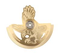 Dickly Watch Movement Rotor Automatic Hammer Rotor 2.8cm Diameter Professional Replace Oscillating Weight for 7S26 4R36 NH39 4R35, Gold