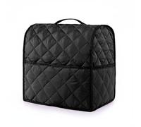 Dickly Waterproof Blender Cover Stand Mixer Appliance Protector Dust With Quilted Polyester And Side Pockets Suitable for kitchen storage , Black