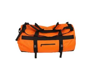 Dickly Waterproof Contain Duffel Bag Equipment Bag Response Bag with Tarpaulin Material and Separated Wet and Dry Storage Suitable for Water Incident, Array, Orange, 90L