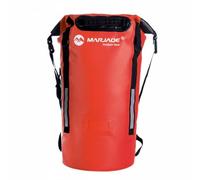 Dickly Waterproof Rucksack Backpack Dry Duffel With Closure And Reflective Strips PVC Mesh For Outdoor Travel Motorbike Commuting Suitable for work, Array, Red, 40L