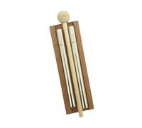 Dickly Wind Chime Hand Chime Portable with Mallet,Multipurpose, Meditation Chime,Percussion Instrument for Yoga Classroom Teacher, 2 tones