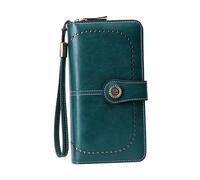 Dickly Womens Wallet Women Gift Fashion with Wristlet PU Leather Bifold Ladies Clutch