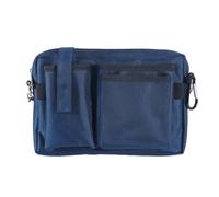 Dickly Work Utility Belt Tool Bag Pouch Organizer Waist Pack With Easy Access Multi Pockets And Zipper Made Of Oxford Cloth Suitable for carpentry, Blue, Upgraded Version