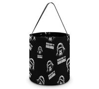 Dicks Out for Harambe Halloween Reusable Easter Goodie Tote Bags with Handles for Trick Or Treating Bucket