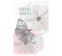Dicksons 2.5 x 3.88 inch Arise, Shine Isaiah 60:1 Bible Verse Scripture Marker, Elegant Butterfly and Floral Line Art Design, Encouragement and Spiritual Gift for Women, Bible Studies Pack of 12