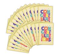 Dicksons Congratulations Mini Bookmark Card - Itty Bitty Blessing Handout Card - 2 x 3 Inch Colorful Congrats Gift Insert for Friends, Coworkers, Teachers