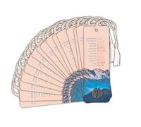 Dicksons Inspirational Christian Bookmark with Tassel & Cross Charm, Accessory for Books, Bible Study, & Journals 2 x 6 Inch Paper Mountain Born Again Pack of 15