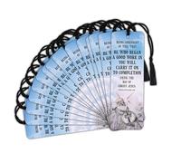 Dicksons Inspirational Christian Bookmark with Tassel & Cross Charm, Accessory for Books, Bible Study, & Journals 2 x 6 Inch Paper He Who Began Good Work Pack of 15