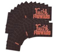 Dicksons Inspirational Christian Itty Bitty Blessing Card Bookmark, Handout Cards for Encouragement 2 x 3 Inch Paper Faith Forward Pack of 24