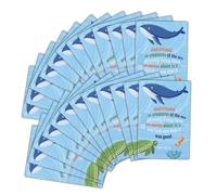 Dicksons Inspirational Christian Itty Bitty Blessing Card Bookmark, Handout Cards for Encouragement 2 x 3 Inch Paper God Created Creatures Pack of 24