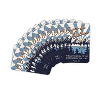 Dicksons Inspirational Christian Pocketcard Bookmark, Church Handout Cards for Encouragement 2.5 x 3.75 Inch Paper Mountain Enjoy The Outdoors Pack of 12