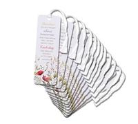 Dicksons Inspirational Christian Tassel Bookmark for Books, Bible Study, Journals 2 x 6 Inch Card Stock Do Not Worry About Tomorrow Pack of 12