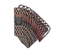 Dicksons Inspirational Christian Tassel Bookmark for Books, Bible Study, Journals 2 x 6 Inch Card Stock Dad Blessed is The Man Pack of 12