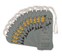 Dicksons Inspirational Christian Tassel Bookmark for Books, Bible Study, & Journals 2 x 6 Inch Paper Sovereign Lord Camp Pack of 12
