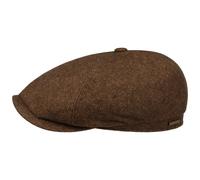 Dickvale Herringbone Flat Cap by Stetson