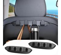 DICMKY 2 Pack Car Seat Hooks for Tesla Model Y Model 3 Accessories 2026 2025 2024 2023 2022 2021, Purse Hanger for Car, Automotive Seat Back Organizers for Purses Bags, Handbag Backpack Grocery Bag