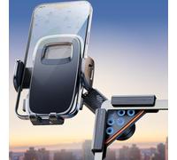 DICMKY Tesla Phone Mount for Tesla Model Y/3 2026 2025 2024 2023 2022 2021, 360°Swivel Car Accessories for Tesla Screen Clip Phone Holder Stand (for Tesla Model Y(Juniper)/3(Highland)/X/Cybertruck)