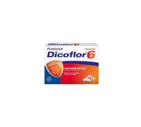 Dicoflor 6x10 Capsules - Lactobacillus rhamnosus GG, 6 Billion CFU per Capsule, Supports Gut Microbiota During Antibiotic Use (Adults & 3+)