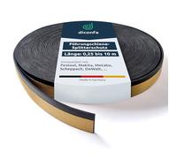 diconfa Profiline Rubber Splinter Protection - Length: 0.25 m to 10 m - Compatible with Festool Guide Rail 495207 483164 491498 - Adhesive: Yellow, Grid-Reinforced - Selection: 1410 mm (1.41m) - Hard