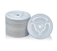 DICOSMETIC 100Pcs Roofing Insulation Plates Metal Flat Round Seam Plates 74.5mm Waterproof Accessories Corrosion Resistant Fasteners for Roof System