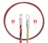 DICOSMETIC 10M/Bundle Fish Tape Cable Puller Electrical Wire Snake Tool Steel Through Wall Wire Guide Device Retractable Cable Pulling Tools for Women Men