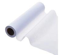 DICOSMETIC 11.8 Inches x 15 Yards Iron-On Non-Woven Fusible Interfacing for Sewing Single-Sided Loft Iron-On Fusible Fleece Interfacing White Non-Woven Interfacings for Quilting Sewing Crafts Supplies