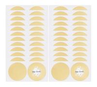 DICOSMETIC 120Pcs Scratch Off Sticker Labels 1.96 Inch Round Circle Self-Adhesive Scratch Off Cards Gold Scratch Off Labels for Top Secret Winner Prize Lottery Tickets DIY Raffle Card