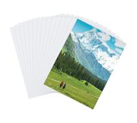 DICOSMETIC 15Pcs Aluminum Sublimation Blanks Heat 5.9x3.9 Inch Metal Photo Blank Wall Sublimation Poster Frame Blanks DIY Blank Metal Sign for Room Wall Office Decor Decorative