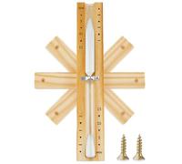 DICOSMETIC 1Pc Sauna Hourglass Sand Timer 15 Minute Wooden Sand Watch White Sands Clock Rotating Sands Timer for SPA Room Bathroom Home Office Desk Decor