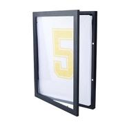 DICOSMETIC 1Pc T Shirt Display Frame Large Shadow Box Frames Wood Frame Display Case 18" x 14" x 1.48" Rectangle Memory Box with Window for Shirts Jersey Uniform Sports Memorabilia