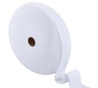 DICOSMETIC 1Roll 49.21 Yards Jelly Roll Batting Strip Cotton Blend Fleece Batting 2.48 Inch Wide Flexible Quilt Battings for Jelly Rolls Rugs Battings Strips Throw Rugs