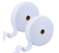 DICOSMETIC 2 Rolls 98 Yards Jelly Roll Batting Strip Cotton Blend Fleece Batting 2.28" Wide Flexible Quilt Battings for Jelly Rolls Rugs Battings Strips Throw Rugs