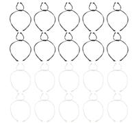 DICOSMETIC 30Pcs 2 Colors Braided Cord Bracelet Making Kit, Mixed Color, 10-1/4 Inch, Adjustable, Half Finished, DIY, Unisex, No Gemstone, No Metal, Lobster Clasp, Charm & Bead Compatible