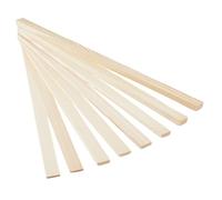 DICOSMETIC 4 Sizes Wood Rolling Guide Sticks 3/5/7/10mm Thick Rectangle Wooden Strips Pottery Teaching Rolling Wheat Clay Modeling Tools Guide Ceramics Mudboard Supplies, 15.75" Long