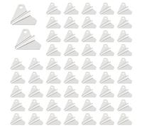 DICOSMETIC 60Pcs Paper Airplane Charms Tibetan Style Alloy Charms 3D Paper Plane Charms Small Aircraft Pendants Tiny Antique Silver Charms for Jewelry Making, Hole: 2mm