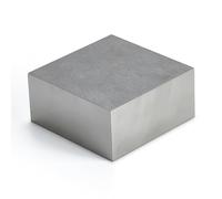 DICOSMETIC Solid Steel Bench Block 6.3x6.3x3cm Small Steel Block Wire Hardening and Wire Wrapping Tool for Jewelry Making, Stamping, Hammering, Flattening and Protect Your Work Surface