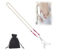 DICOSMETIC Zipper Helper Dress Long Dress Zipper Pull Helper Dress Zip Puller with 4 Different Hooks 51.5cm/20.28" Zip Aid Tool Zipper Pull Assistant Zipping Up Down Dress Yourself