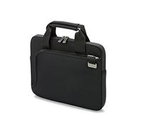 Dicota 10-11.6 Inch Smart Skin Laptop Computer and Tablet Carry Case, Lightweight Sleeve Laptop Case with Handles, Black