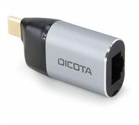 Dicota Consignment Dicota D32048 Usb Type-C Rj-45 Male Black Silver Male Female