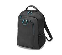 Dicota Backpack Spin - 39.6 cm (15.6") Laptop - Black, Blue