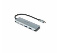 DICOTA D32061 interface hub USB Type-C 10000 Mbit/s Silver