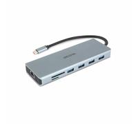 DICOTA D32065 interface hub USB 3.2 Gen 1 (3.1 Gen 1) Type-C Silver