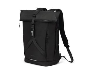 DICOTA D32175-RPET backpack Roll top backpack Black Polyester