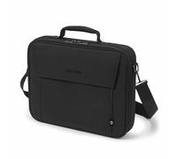 DICOTA Eco Multi BASE 15-17.3 - eco-friendly laptop bag with protective padding, black