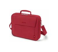 Dicota Eco Multi Base Briefcase for 17.3 Inch Laptops Red (D30917-RPET)